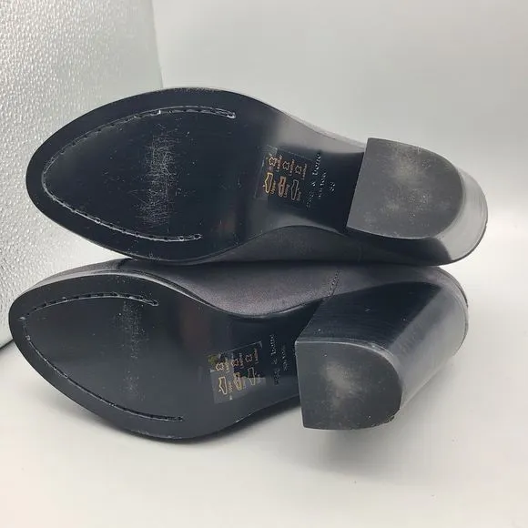 Rag &amp; Bone Harrow Dark Grey Suede Booties Ankle Boots EU Size 38 US Size 7.5