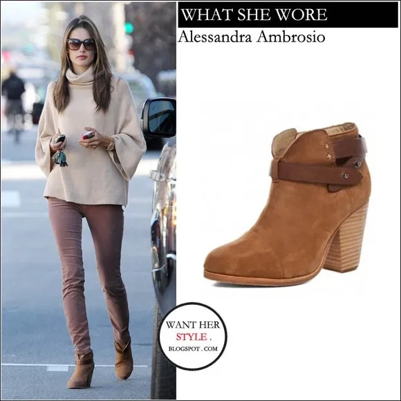 Rag &amp; bone suede espresso Harrow boots