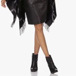 Rag and Bone black leather Zip heeled Booties ankle boot size 40 / 10