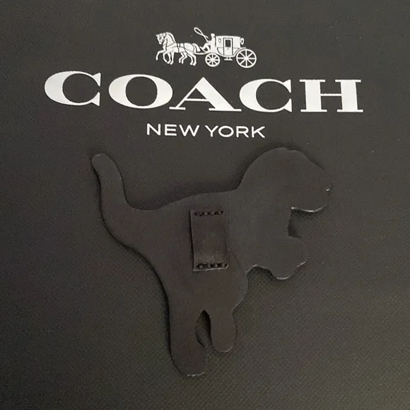 Rare Coach Rexy Dinosaur Green Leather Patch Sneaker Shoe FOB Mascot Limited
