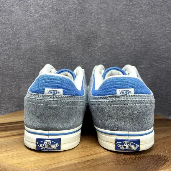 RARE VANS Ripsaw Omar Hassan Blue Suede Skateboarding Shoes Sneakers Men's Sz 13