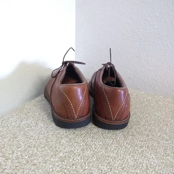 Reebok Brown Leather Golf Shoes