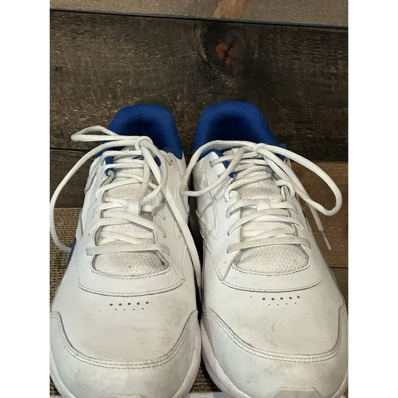 Reebok Walk Ultra 7 DMX Max White Leather Lifestyle Shoes Mens‎ Size 13