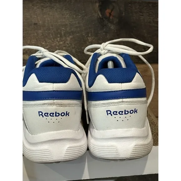 Reebok Walk Ultra 7 DMX Max White Leather Lifestyle Shoes Mens‎ Size 13