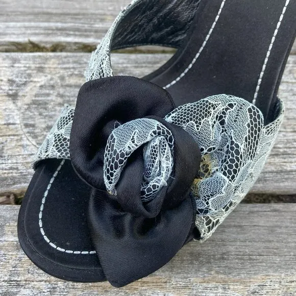 René Caovilla Heels Sandals Slides - Size 37