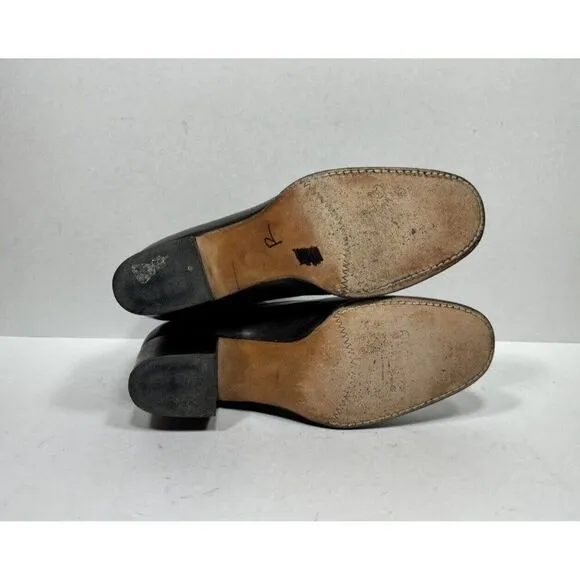 Robert Clergerie Barney’s New York Women’s Size 7.5 Brown Ankle Boots Cap Toe