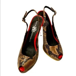 Rock &amp; Republic Snakeskin Stilleto Heel Shoes