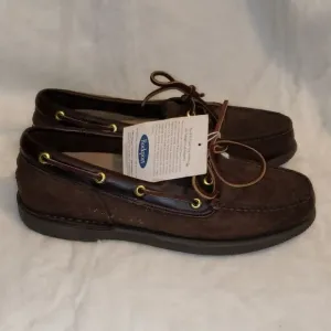 Rockport leather boat shoes