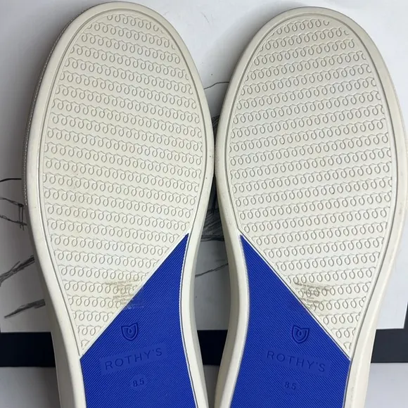 Rothy's Animal Print Slip-On Sneakers, Blue Spot Women’s  8.5