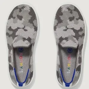 Rothy's Grey Camo Kids Sneaker Size 11 New in Unopened Box