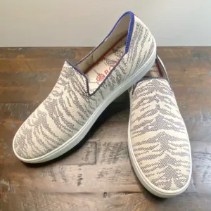 Rothy's Maritime Tiger Sneaker Stripe Slip On Retired Style Women’s Size 10.5