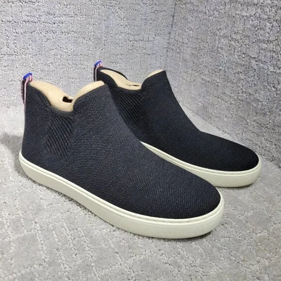 Rothy's Merino The Chelsea Women's Size 8 US Espresso Round Toe Ankle Boots