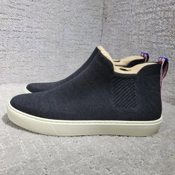 Rothy's Merino The Chelsea Women's Size 8 US Espresso Round Toe Ankle Boots