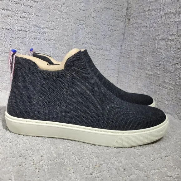 Rothy's Merino The Chelsea Women's Size 8 US Espresso Round Toe Ankle Boots