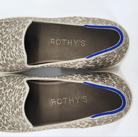 Rothy's Pebble Spot Original Slip On Shoes 11