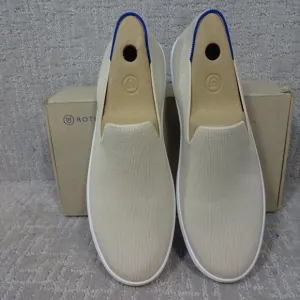 Rothy's The Sneaker Women's 12.5 US Beige Sand Casual Fabric Slip On Shoes