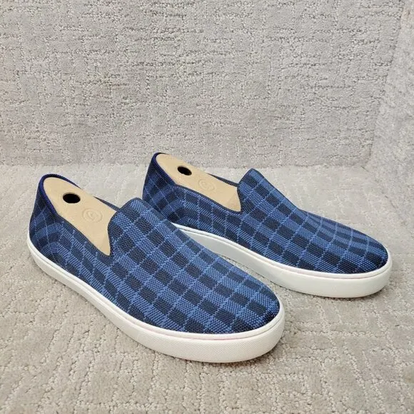 Rothy's The Sneaker Women's Size 9.5 US Black Honeycomb Textile Slip On Shoes