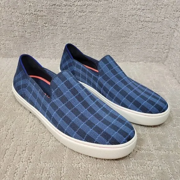 Rothy's The Sneaker Women's Size 9.5 US Black Honeycomb Textile Slip On Shoes