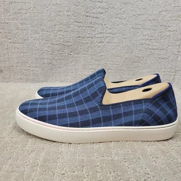 Rothy's The Sneaker Women's Size 9.5 US Black Honeycomb Textile Slip On Shoes
