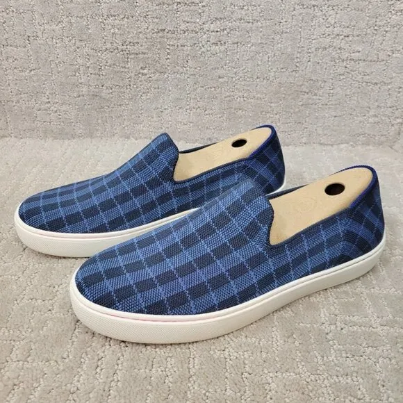 Rothy's The Sneaker Women's Size 9.5 US Black Honeycomb Textile Slip On Shoes