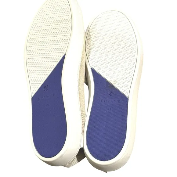 Rothy's Women's Sand The Original Slip On Sneaker Size 9.5