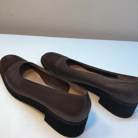 Salvatore Ferragamo Brown Leather Shoes Size 10