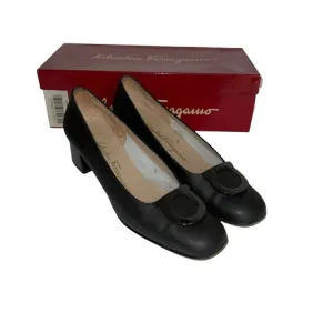 Salvatore Ferragamo Leather Woman Shoes Size 7.5