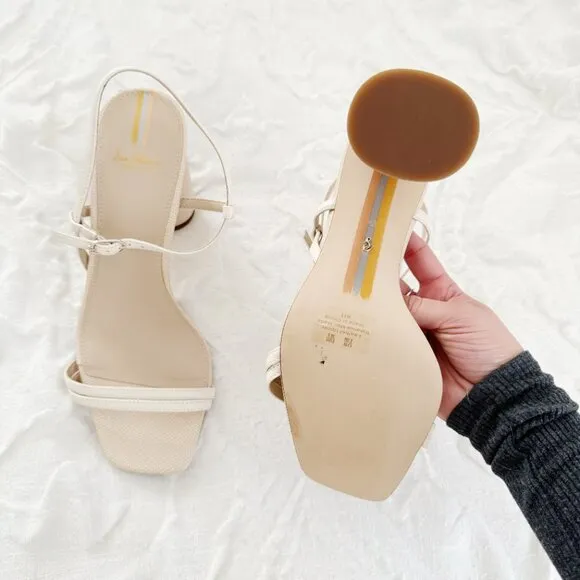 Sam Edelman Kit Beige Heels Size 8.5 New