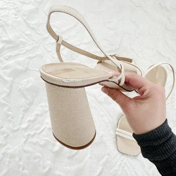 Sam Edelman Kit Beige Heels Size 8.5 New