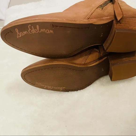 Sam Edelman Leather Ankle Boots