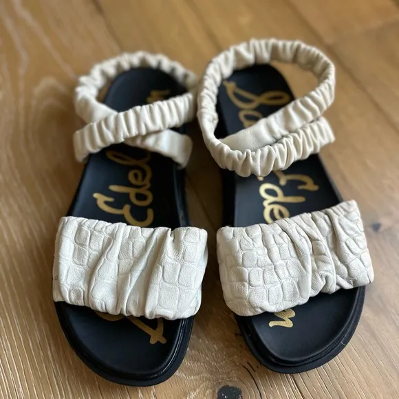 Sam Edelman Velma Cream Sandals