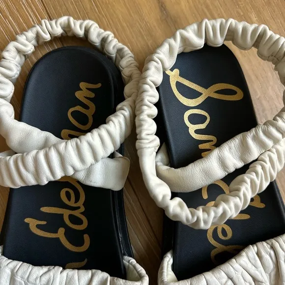 Sam Edelman Velma Cream Sandals