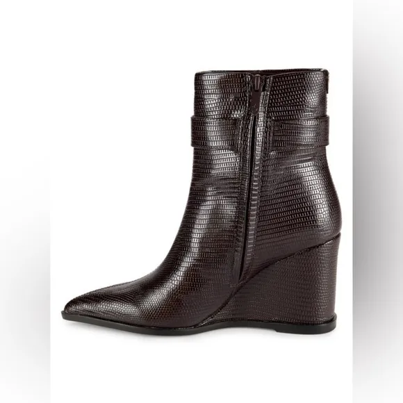 Sam Edelman Weslie Point Toe Wedge Ankle Boots