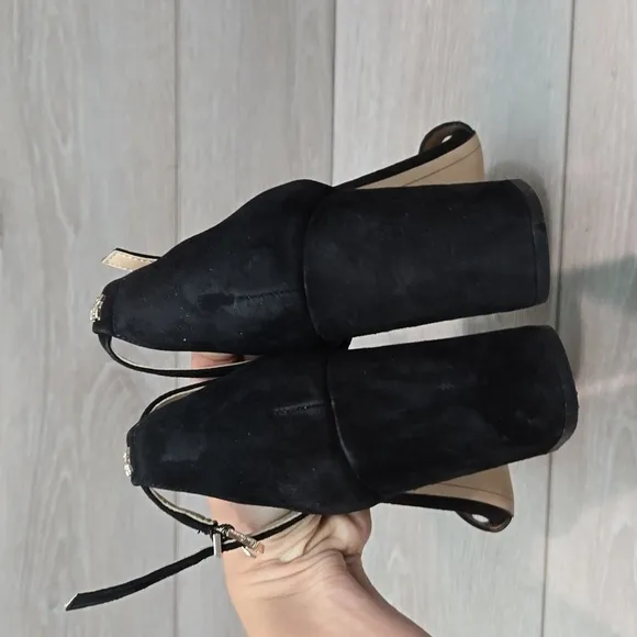 Sam Edelman Womens Odila Suede Ankle Heels Sandals shoes sz 9M