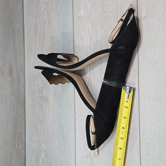 Sam Edelman Womens Odila Suede Ankle Heels Sandals shoes sz 9M