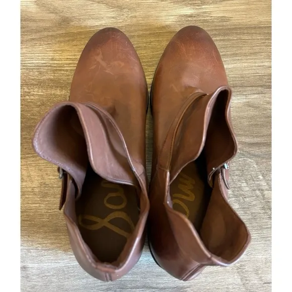 Sam Edelman Women's Palmer Ankle Leather Boots
