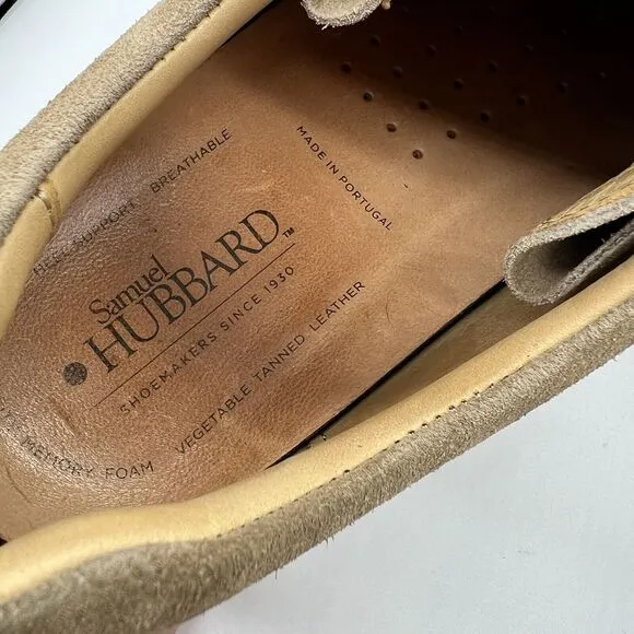 Samuel Hubbard Great Strides‎ Sand Suede 10.5 M1550 Men's Shoes