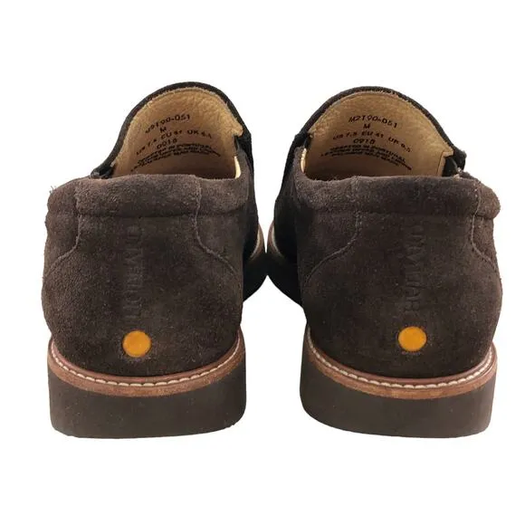 Samuel Hubbard Mens Size US 7.5 UK 6.5 Frequent Traveler Shoes Brown Suede M2190