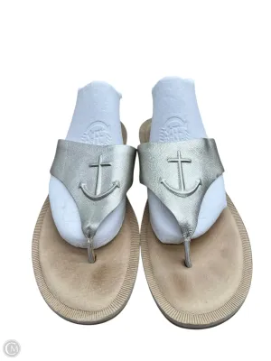 Sandals Flats By Sperry In Gold, Size: 7.5