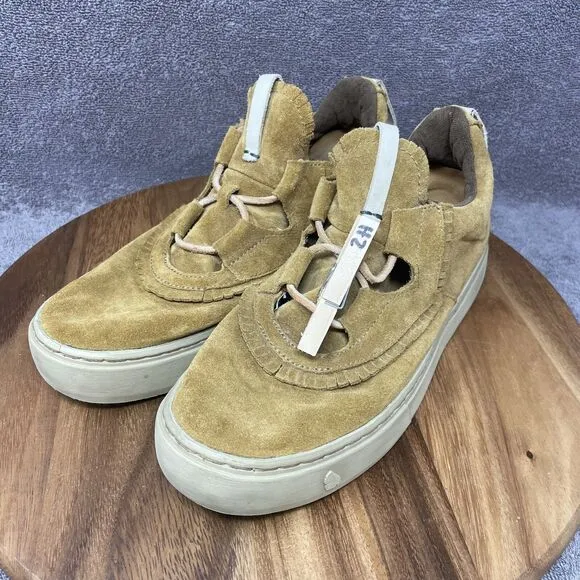 SATORISAN Kiowa Chukka Pull Up Men's Size US 8 EU 41 Tan Suede Shoes Boots