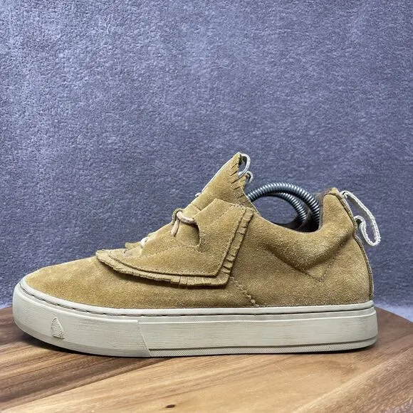 SATORISAN Kiowa Chukka Pull Up Men's Size US 8 EU 41 Tan Suede Shoes Boots