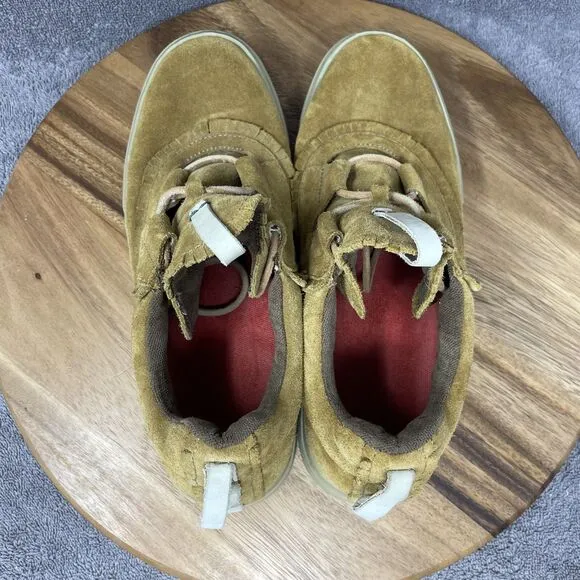 SATORISAN Kiowa Chukka Pull Up Men's Size US 8 EU 41 Tan Suede Shoes Boots