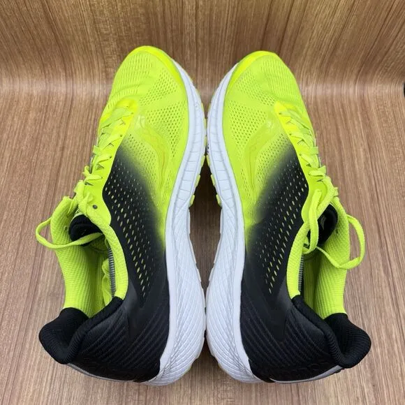 Saucony Breakthru 4 Men’s Running Shoes S20419-3 Yellow Black Size 15 Sneakers