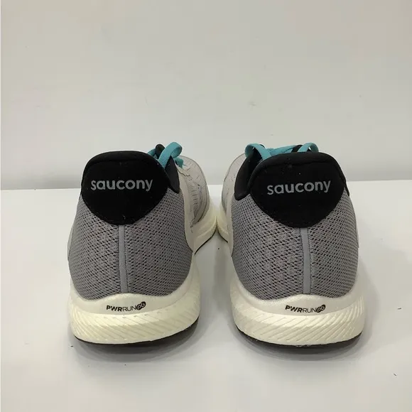 Saucony Men's Freedom 4 Running Shoes Sneakers Stone Alloy Grey Size 11.5 M