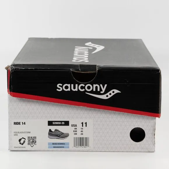 Saucony Men's Ride 14 'Fog' S20650-35 Running size 11