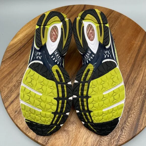 Saucony ProGrid Womens Size 10 Gray Yellow Running Shoes Sneakers 10010-1 Jazz