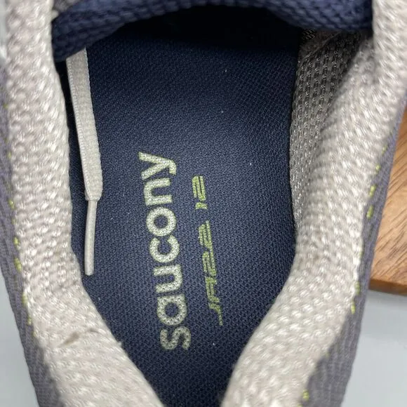Saucony ProGrid Womens Size 10 Gray Yellow Running Shoes Sneakers 10010-1 Jazz