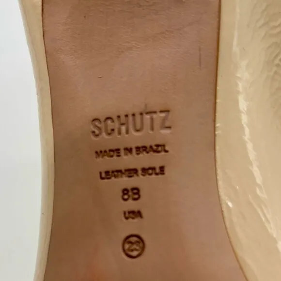 Schutz Viha Split Front Ankle Boots