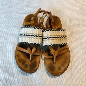 See by Chloe Tan and Black Strappy Sandals
