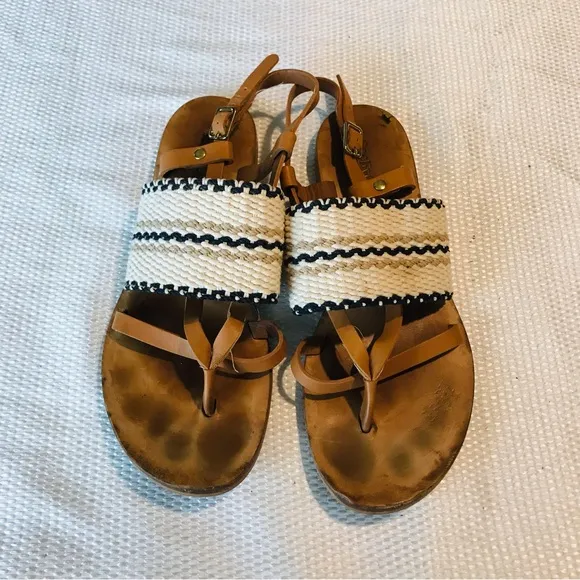 See by Chloe Tan and Black Strappy Sandals